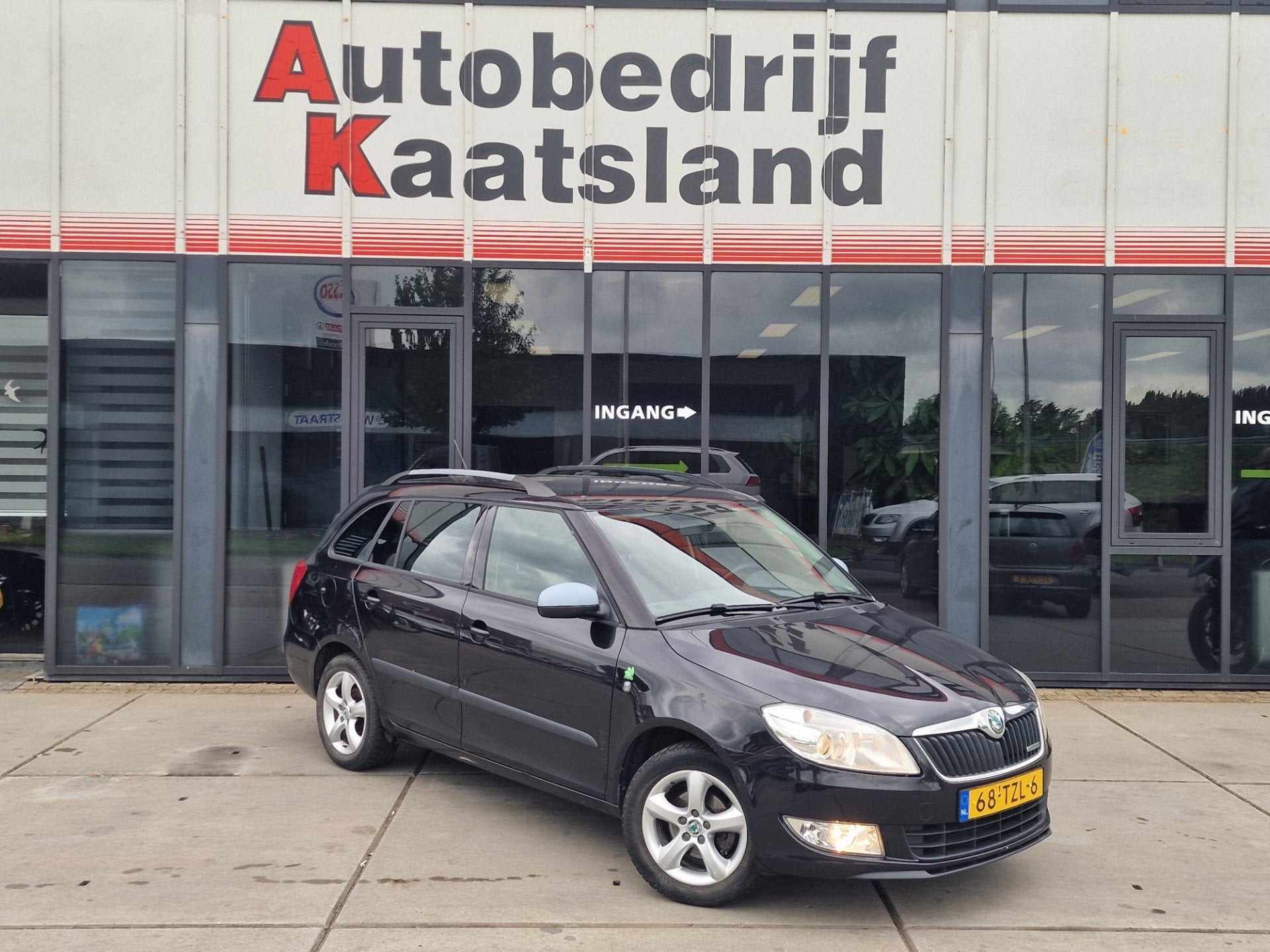 Skoda Fabia Combi 1.2 TDI Greenline - Airco - Cruise - Elect, Auto's, Voorwielaandrijving, Euro 5, Stof, Zwart
