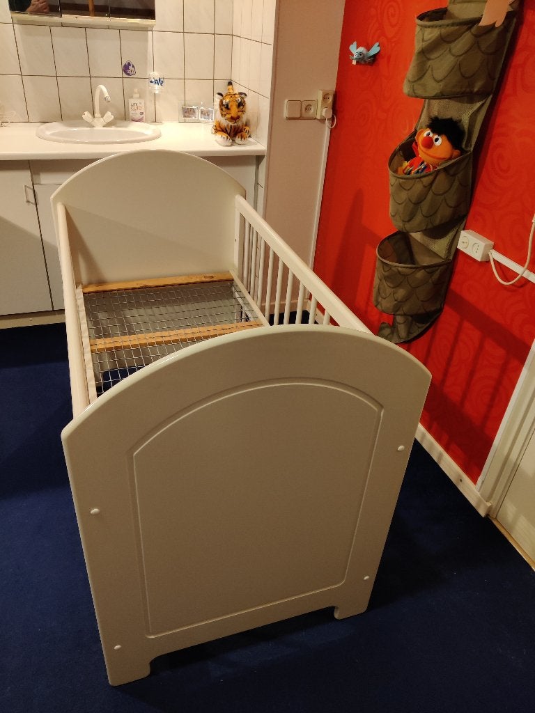 Babykamer, Wit, A-Merk, MDF., Ophalen, Gebruikt