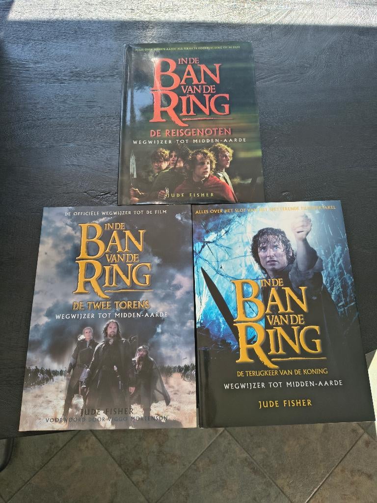 Filmboeken In de ban van de Ring (3 stuks), Verzenden, Zo goed als nieuw, Boek of Poster
