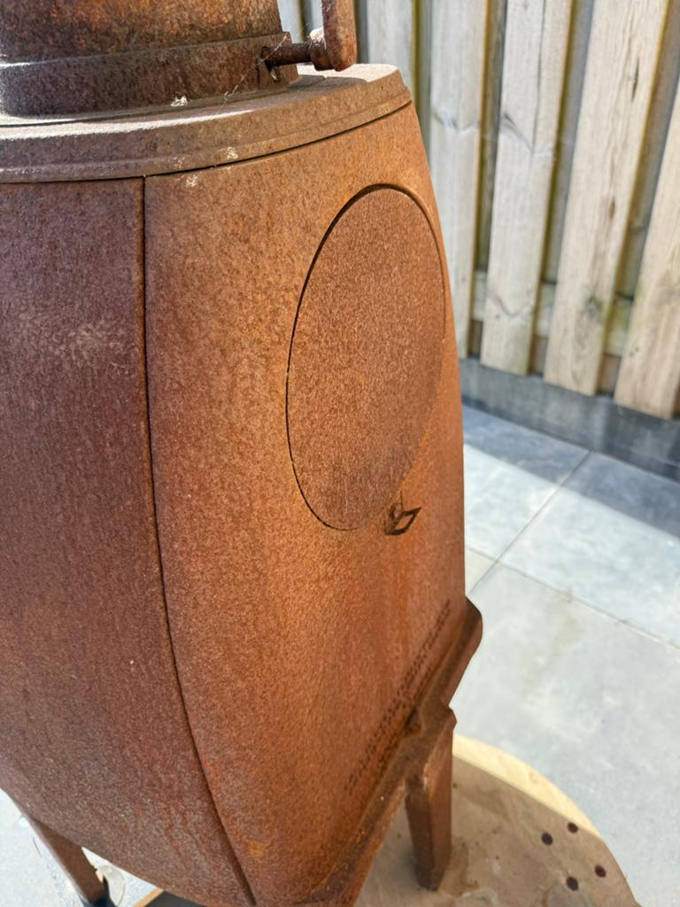 Jotul Buitenkachel - Robuuste Houtkachel voor Buiten, Huis en Inrichting, Kachels, Ophalen, Gebruikt, Houtkachel, Vrijstaand