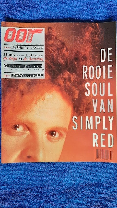 OOR 3-1986 Simply Red Lubbe De Dijk Slick PIL, Ophalen of Verzenden, Zo goed als nieuw, Muziek, Film of Tv