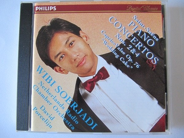 Saint-Saëns - Piano concert 2+4 Wedding Cake - Wibi Soerjadi, Saint-Saëns, Ophalen of Verzenden, Zo goed als nieuw, Romantiek