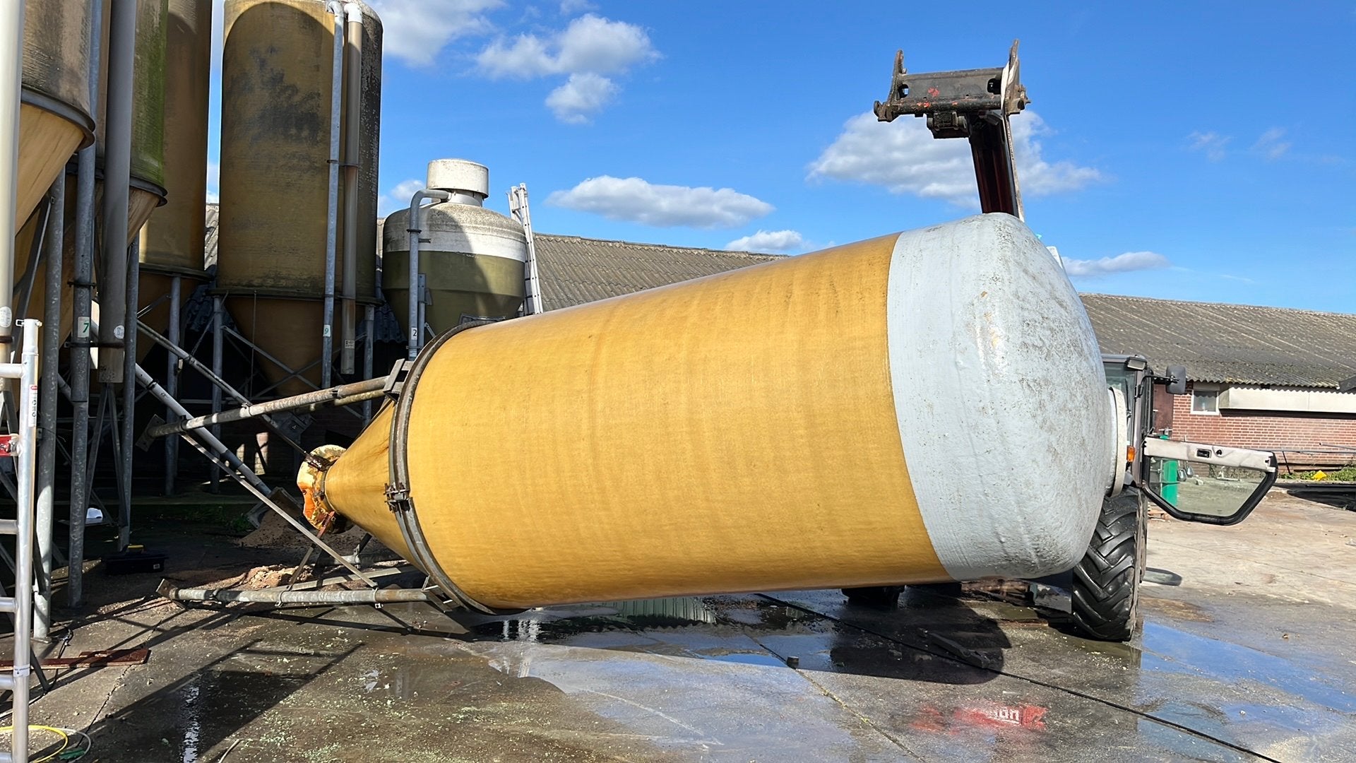 Voer silo 7 ton