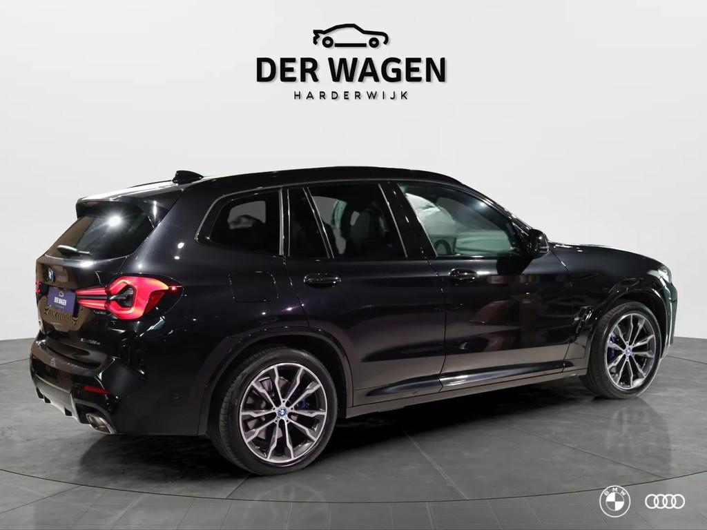 BMW X3 xDr30e M SPORT / M STOEL / PANODAK / MEMORY / HARMANK, Auto's, BMW, Automaat, 1998 cc, Automatische klimaatregeling, Zwart
