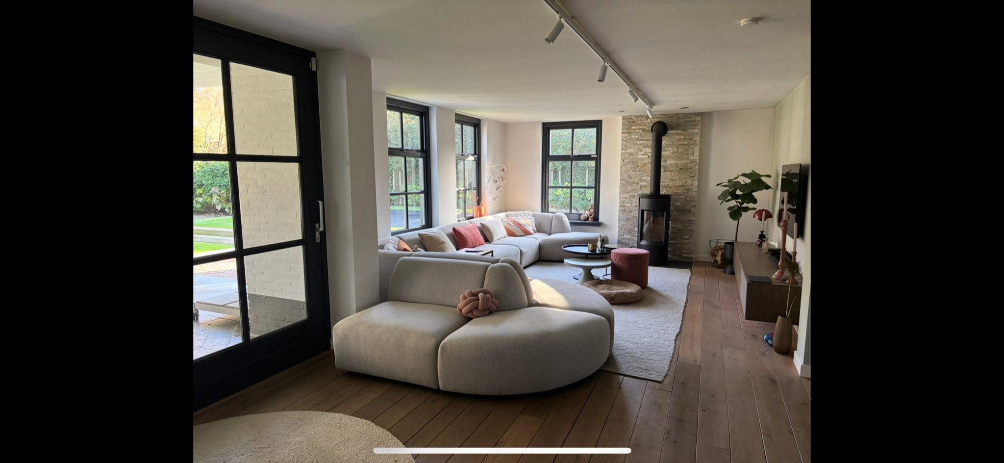 Massief eiken houten vloer wagondelen 53 m2, Doe-het-zelf en Verbouw, Ophalen, Gebruikt, Vloerdelen of -planken, 10 m² of meer