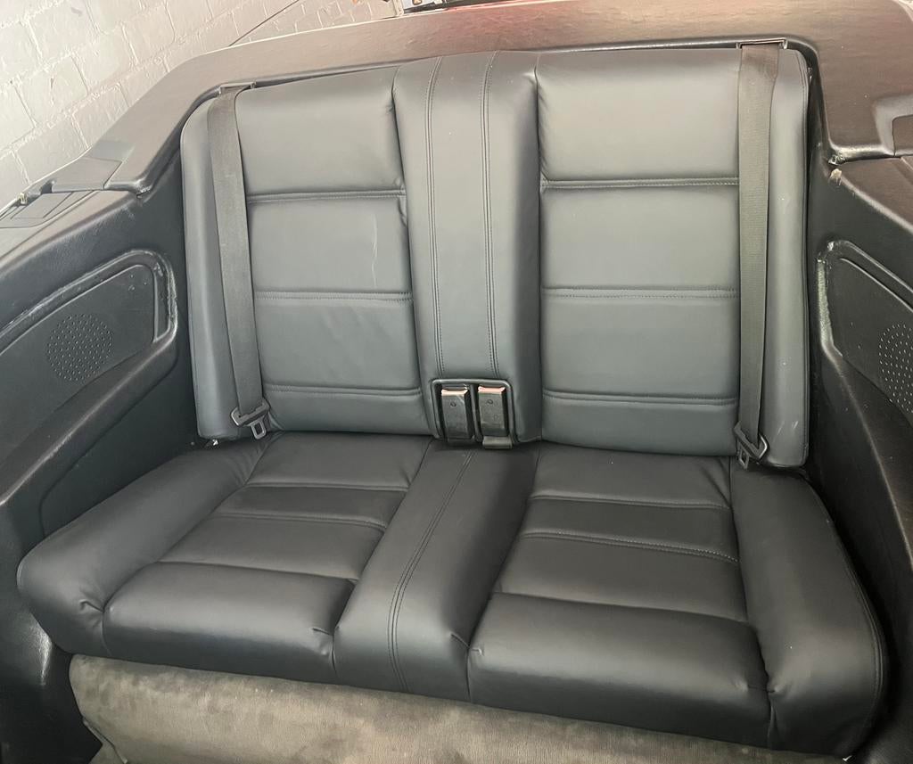 E30 cabrio Compleet achterbank zwart nappa leer voor Bmw e30, Auto-onderdelen, Interieur en Bekleding, Ophalen, Nieuw, BMW
