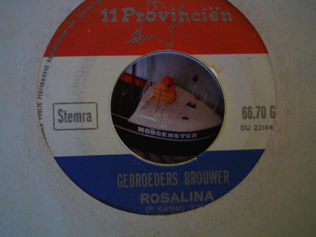 gebroeders brouwer - rosalina  7a, Wereldmuziek, 7 inch, Single, Ophalen of Verzenden