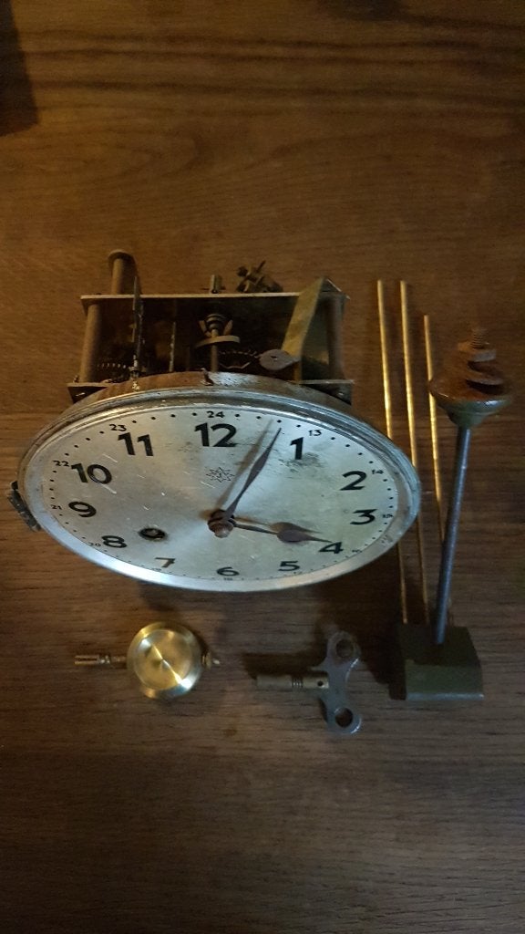 Junghans uurwerk, Ophalen of Verzenden