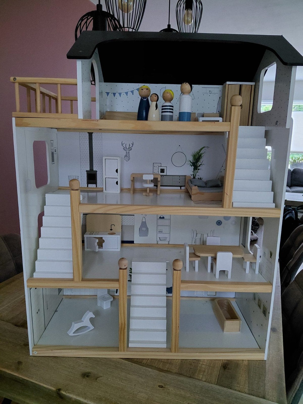 Poppenhuis Petit Amelie, Ophalen, Zo goed als nieuw, Poppenhuis