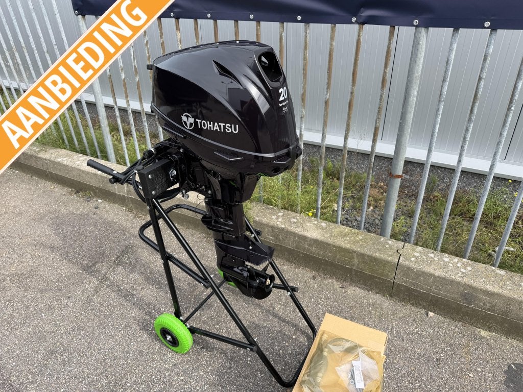 Nieuwe Tohatsu 20PK 4-takt EFI MFS20E EPS Kortstaart, Watersport en Boten, Tohatsu, Nieuw, Wfwatersport@botenverhuurhoorn.nl, Benzine