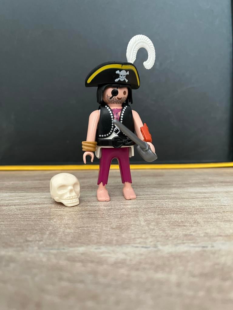 Playmobil Piraat met sabel en doodshoofd, Kinderen en Baby's, Speelgoed | Playmobil, Ophalen of Verzenden, Gebruikt