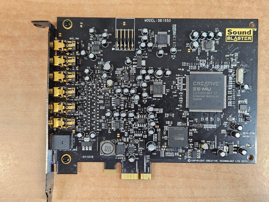 Sound Blaster Audigy Rx 7.1, Computers en Software, Ophalen of Verzenden, Zo goed als nieuw, Intern, Creative Sound Blaster