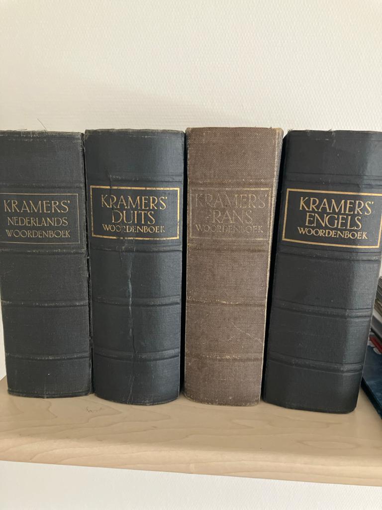 Kramers Woordenboeken: Nederlands, Duits, Frans, Engels, Boeken, Woordenboeken, Ophalen, Gelezen, Kramers, Nederlands