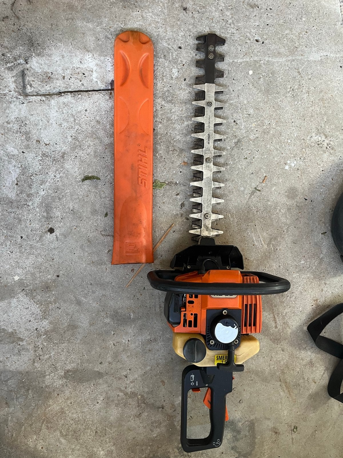 Stihl HS 80 Heggenschaar - Benzine, Tuin en Terras, Ophalen, Gebruikt, Benzine