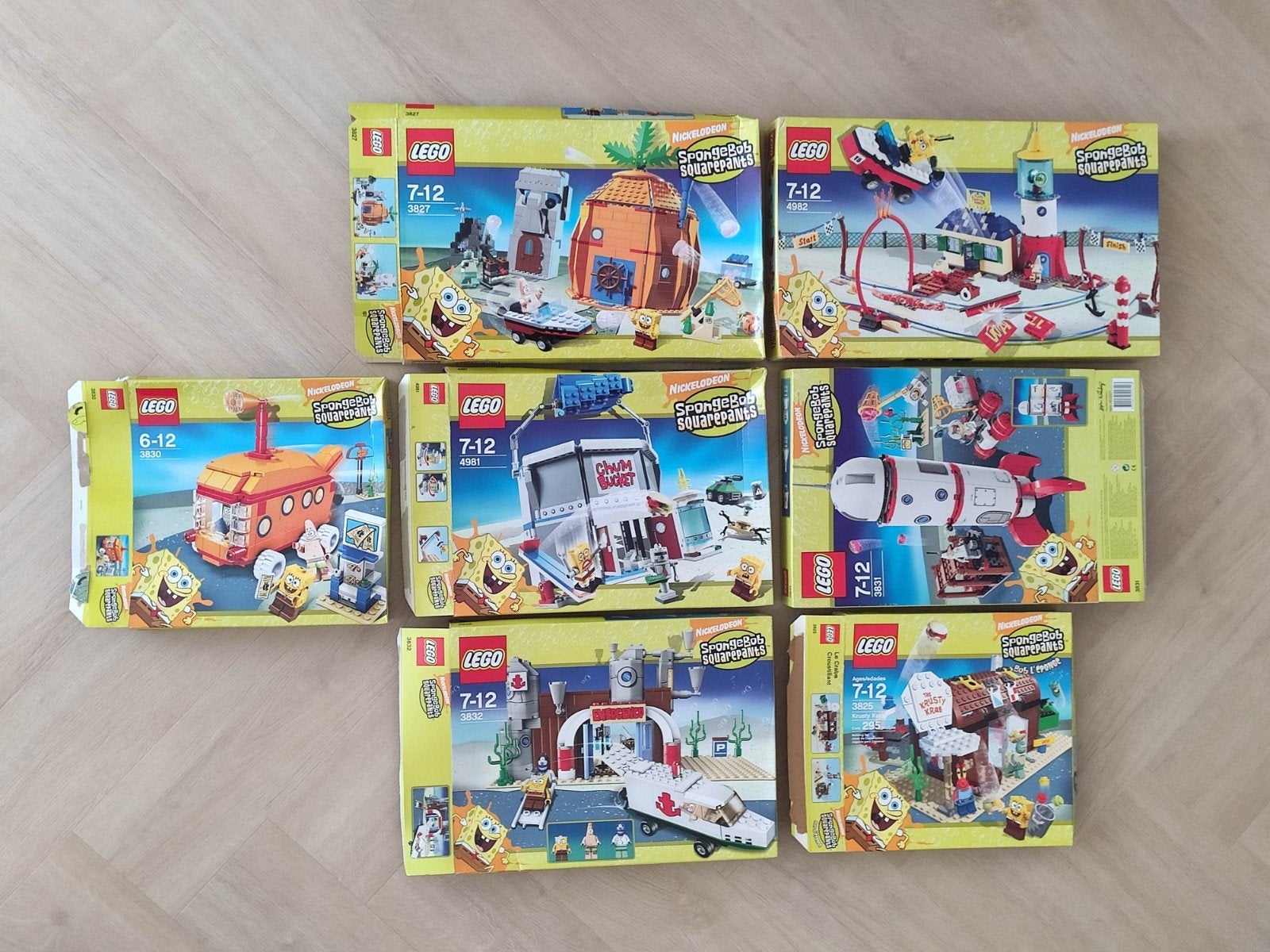 Lego SpongeBob SquarePants - meerdere sets - ZGAN, Ophalen of Verzenden, Zo goed als nieuw