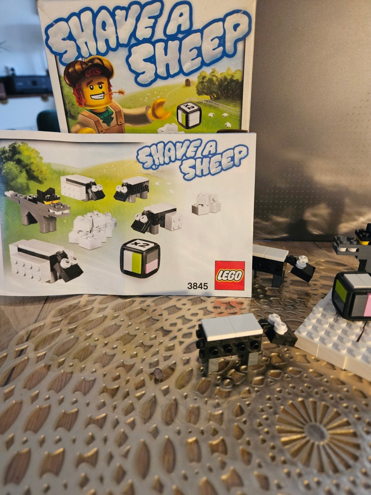 LEGO Shave a Sheep Bordspel 3845 - Compleet met doos, Ophalen of Verzenden, Gebruikt, Overige merken