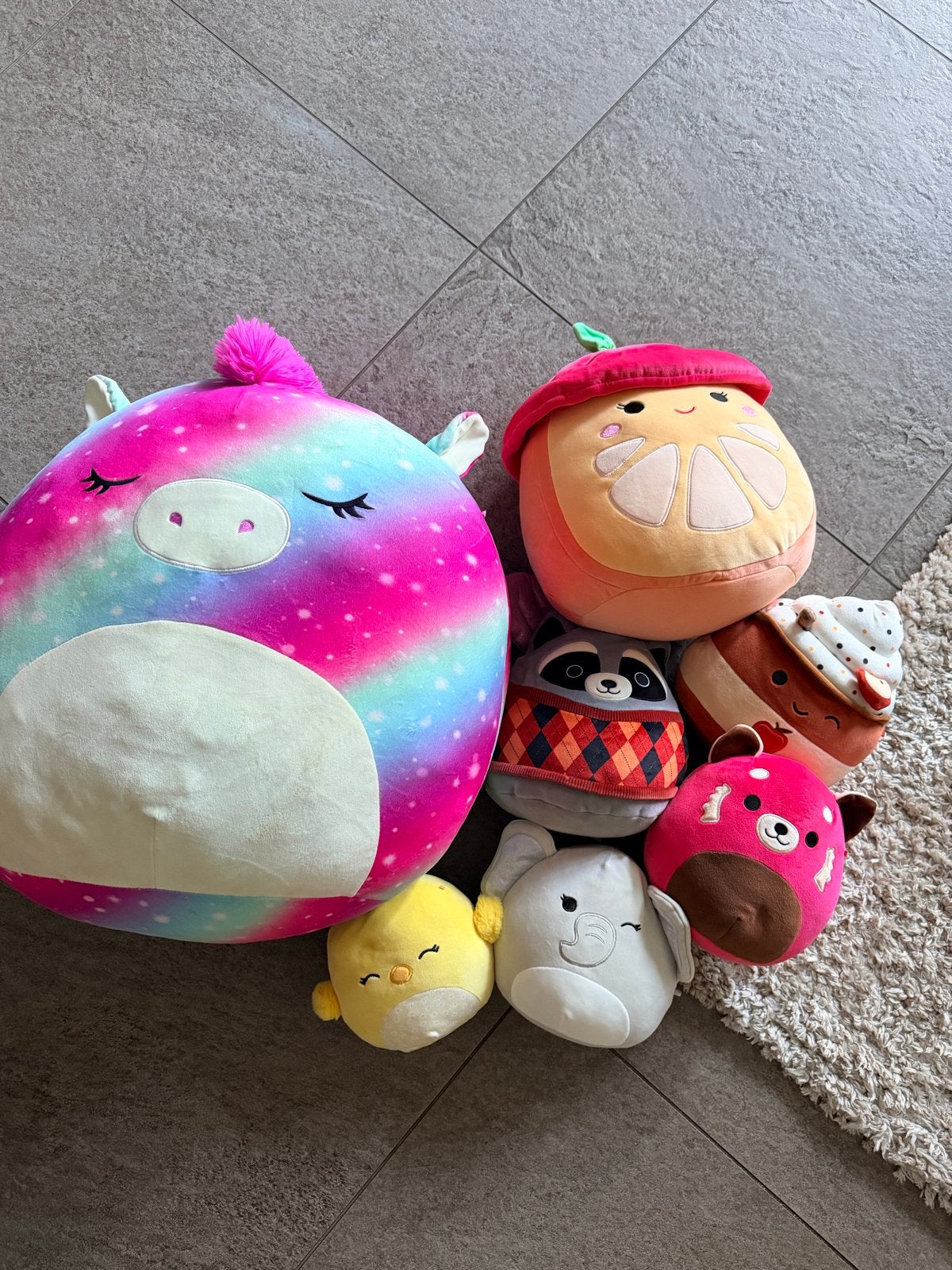 Squishmallows Knuffels - Diverse Collectie, Eenhoorn, Ophalen of Verzenden, Zo goed als nieuw, Middelgroot (20 tot 80 cm)