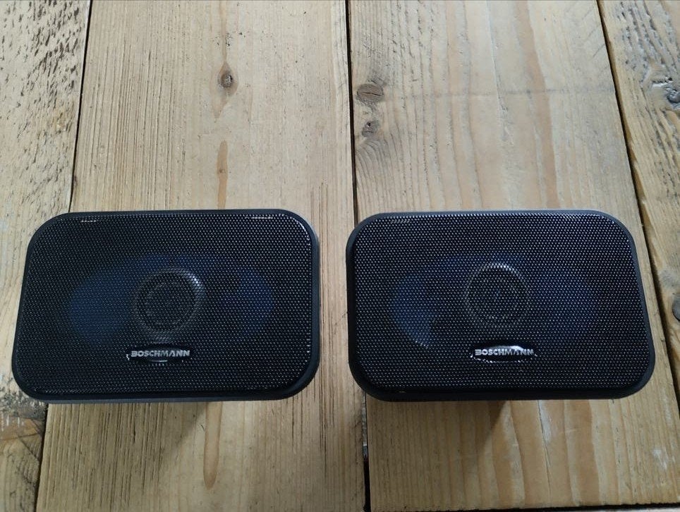 Boschmann autospeakers hoedenplank, Ophalen of Verzenden