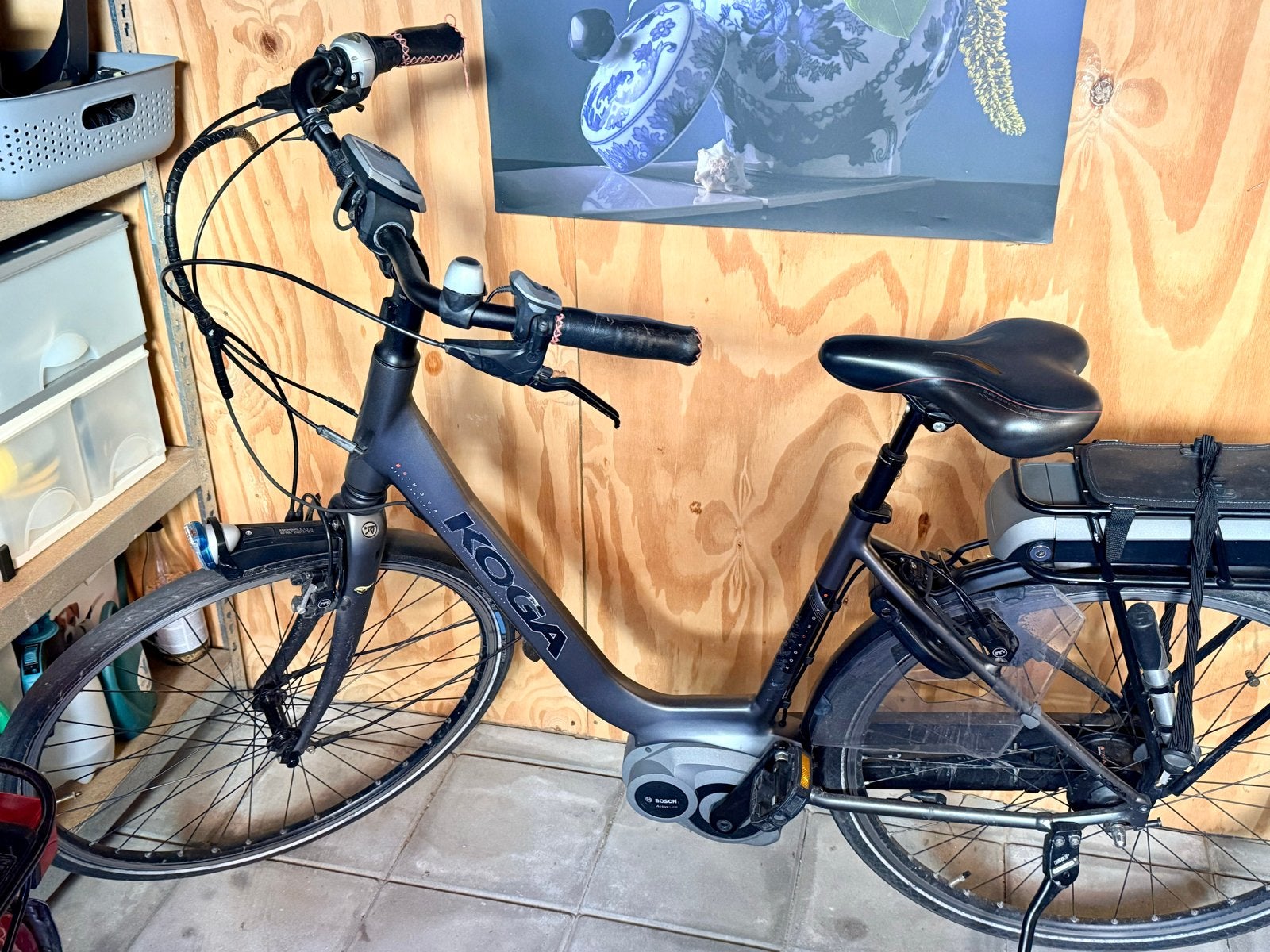 Koga elektrische damesfiets met Bosch PowerPack 400, Ophalen, Gebruikt, 50 km per accu of meer, Overige merken