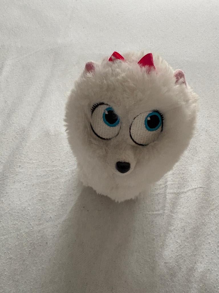 Hond Gidget uit Huisdiergeheimen, Overige merken, Overige karakters, Zo goed als nieuw, Klein (minder dan 20 cm)