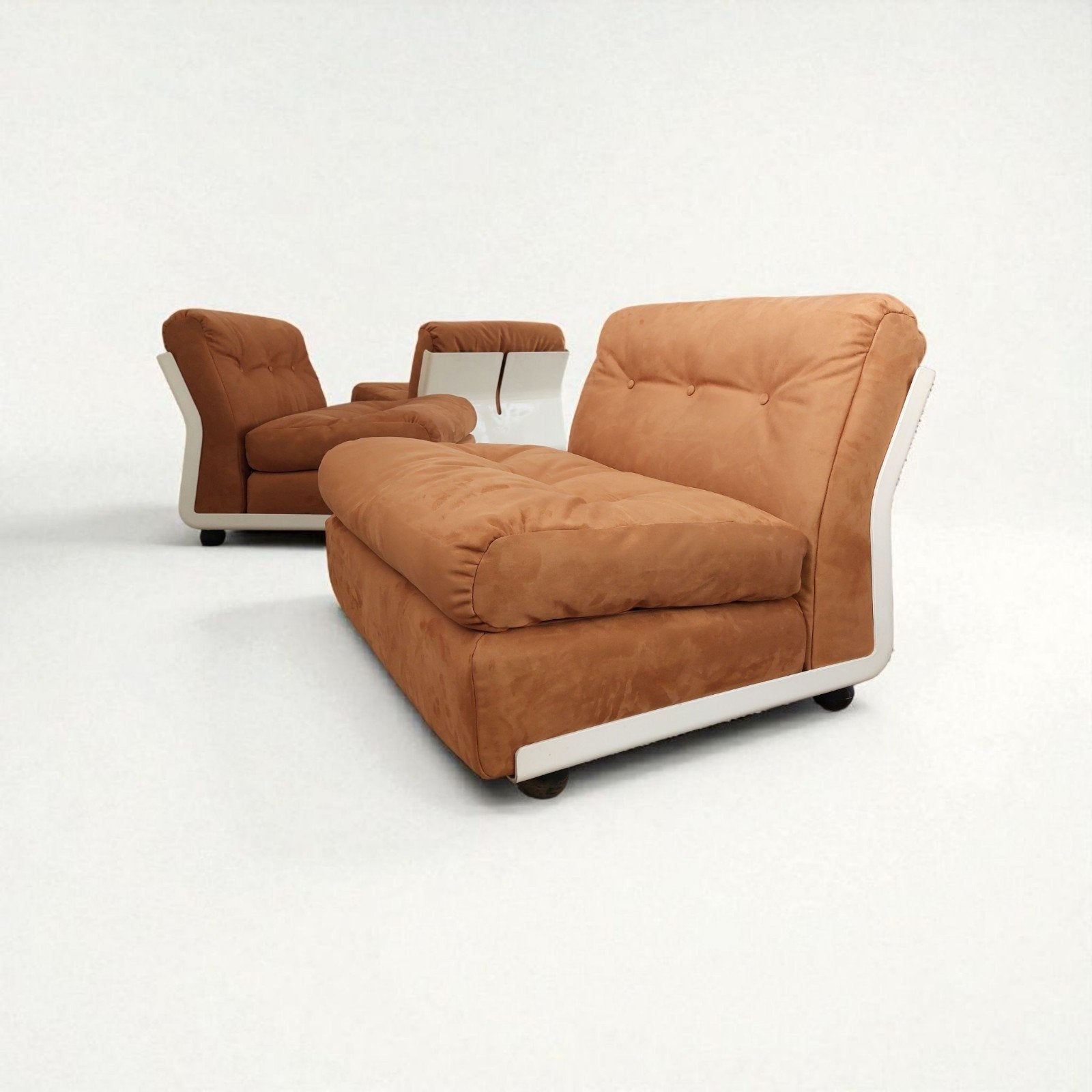 3 Amanta-fauteuils van Mario Bellini voor C&B Italia, Huis en Inrichting, Banken | Sofa's en Chaises Longues, Ophalen, Eenpersoons