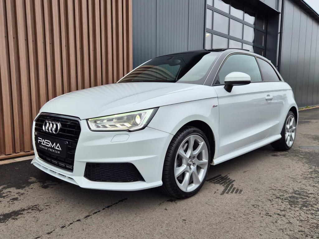 Audi A1 Sportback 1.8 TFSI 192pk S-Line | Automaat | Pano |, Auto's, Euro 6, 4 stoelen, Wit, Elektrische ramen