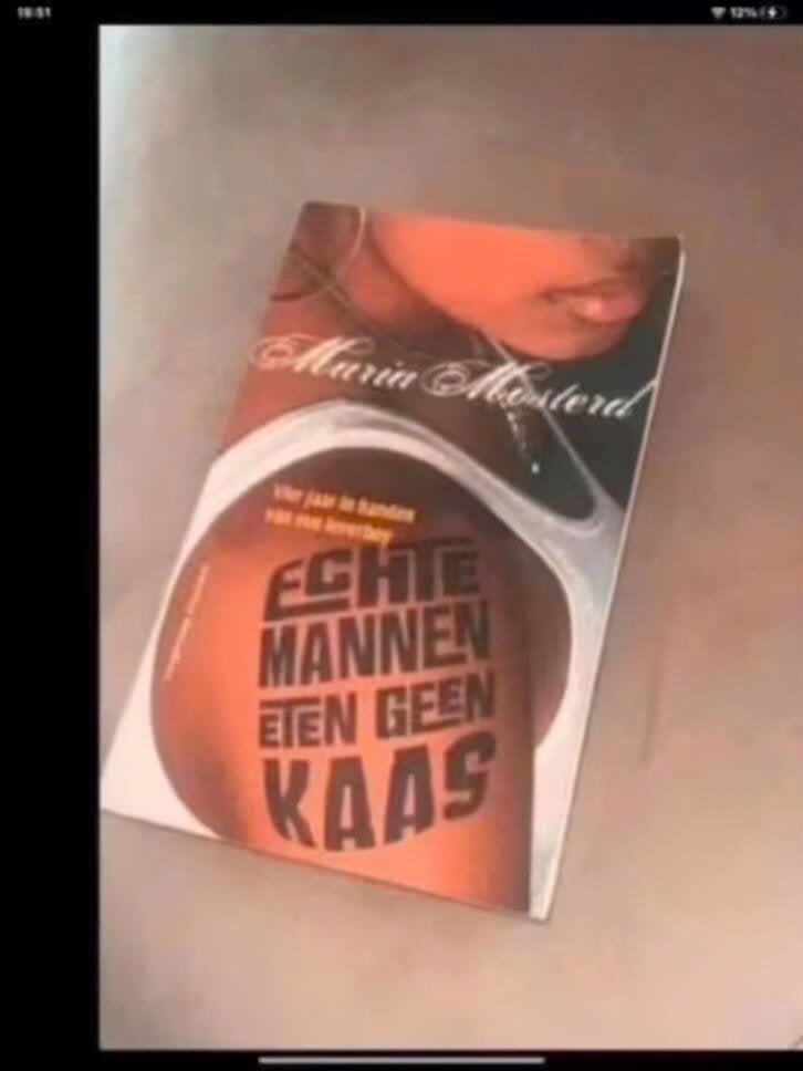 Echte Mannen Eten Geen Kaas - Maria Mosterd, Boeken, Gelezen, Overige, Maria Mosterd, Ophalen of Verzenden