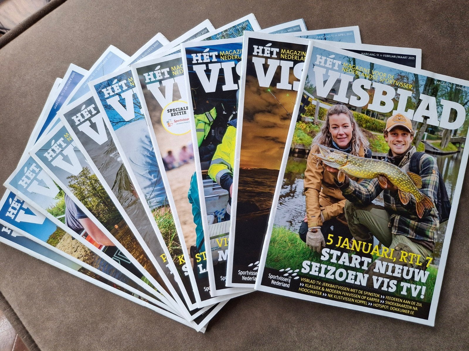 Het visblad 2025 magazine / tijdschriften, Ophalen of Verzenden, Gelezen