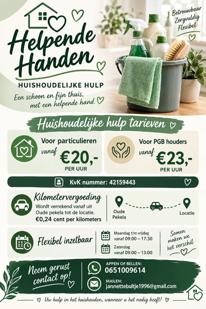 Foto 2 van Huishoudelijke hulp aangeboden