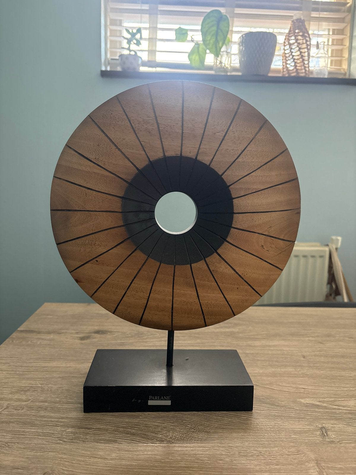 Parlane decoratief object hout en metaal, Hout, Ophalen of Verzenden, Zo goed als nieuw, Modern