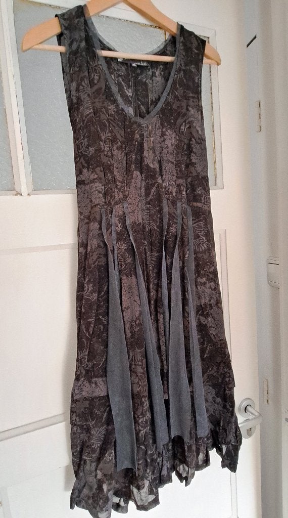 Vintage jurk van modemerk Nü, Maat 38/40 (M), Overige kleuren, Nü, Ophalen of Verzenden