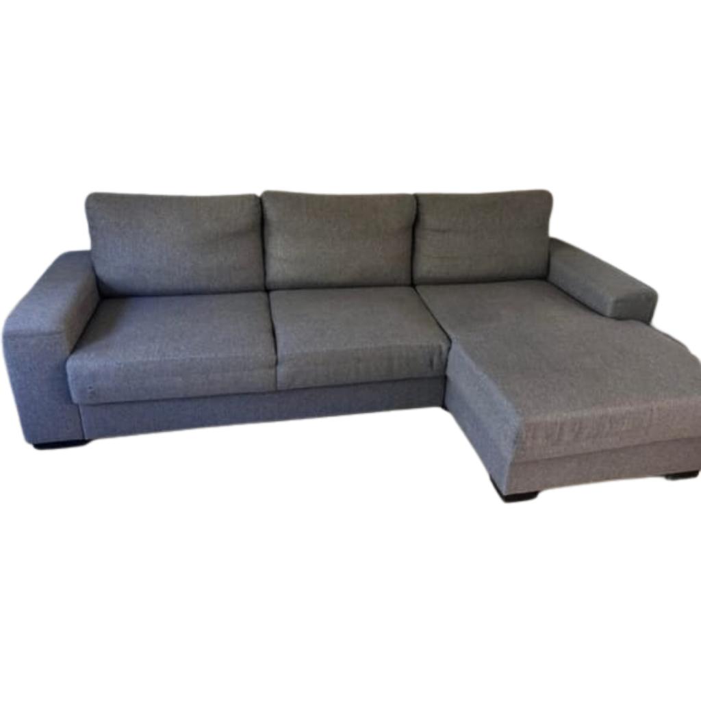 Grijze - 3 zitsbank met relaxfunctie, Gebruikt, Xwarehouse, Hoekbank, Driepersoons