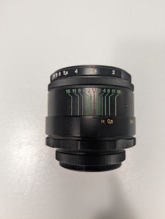 Helios 44-2 58mm f/2 lens M42 vatting kmz versie 8 bladen, Audio, Tv en Foto, Fotografie | Lenzen en Objectieven, Gebruikt, Multi-coated