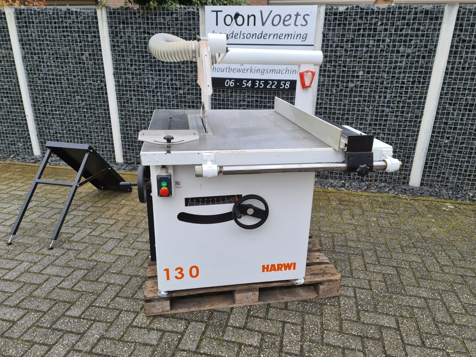Harwi 130 Cirkelzaag  / Schulpzaag, Ophalen, Cirkelzaag, 70 mm of meer, Zo goed als nieuw