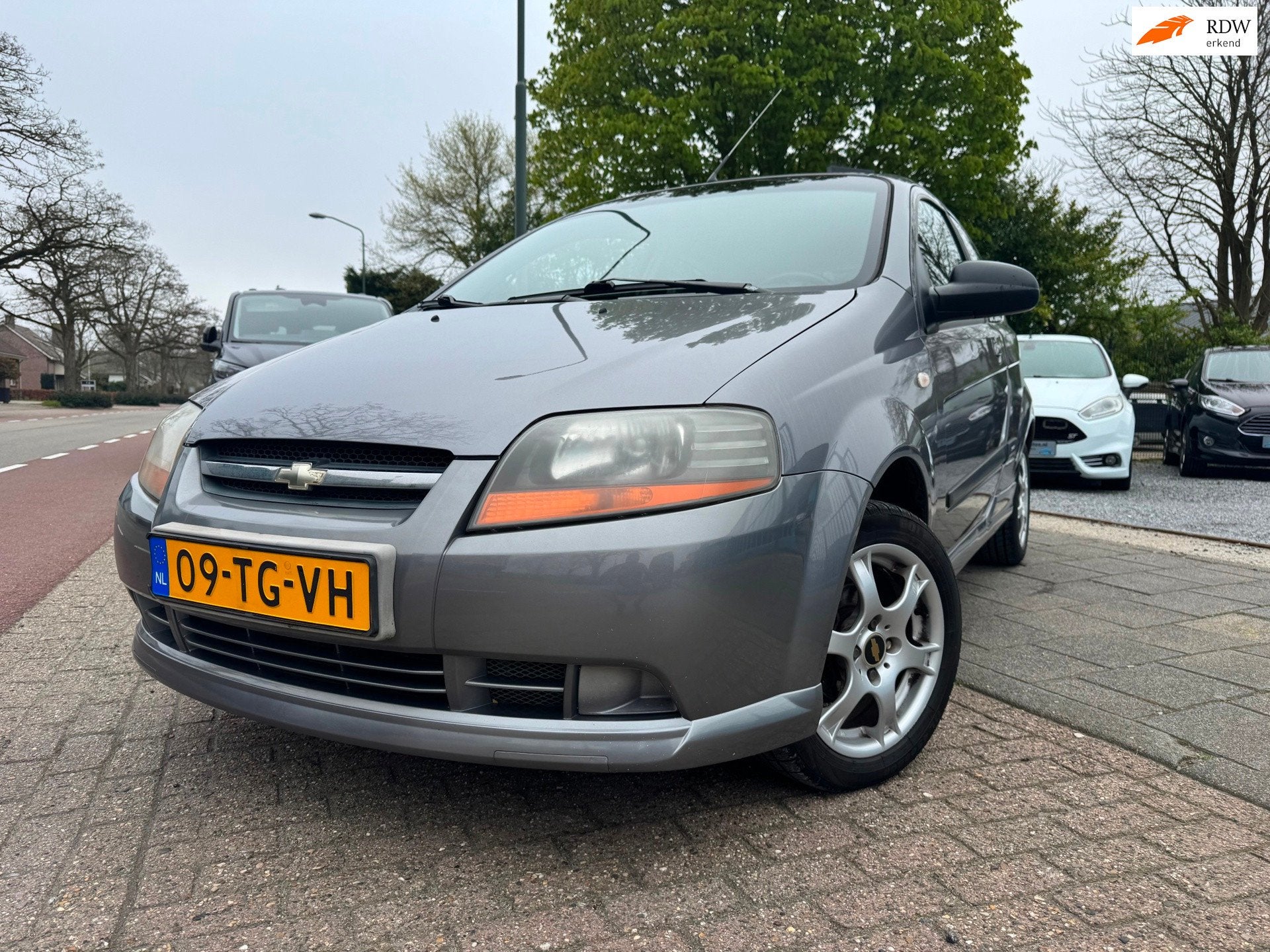 Chevrolet Kalos 1.2 Breeze A-C Elek Pakket Lmv Apk 09-26, Auto's, Chevrolet, Voorwielaandrijving, 1150 cc, Stof, Zwart