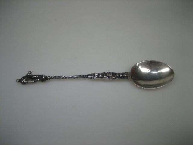 Antieke zilveren Apostellepeltje uit ca.  1903-1912, Antiek en Kunst, Verzenden