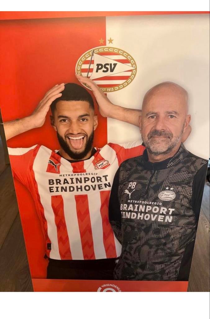 PSV plaat te koop, Verzamelen, Ophalen of Verzenden, Nieuw, PSV, Poster, Plaatje of Sticker