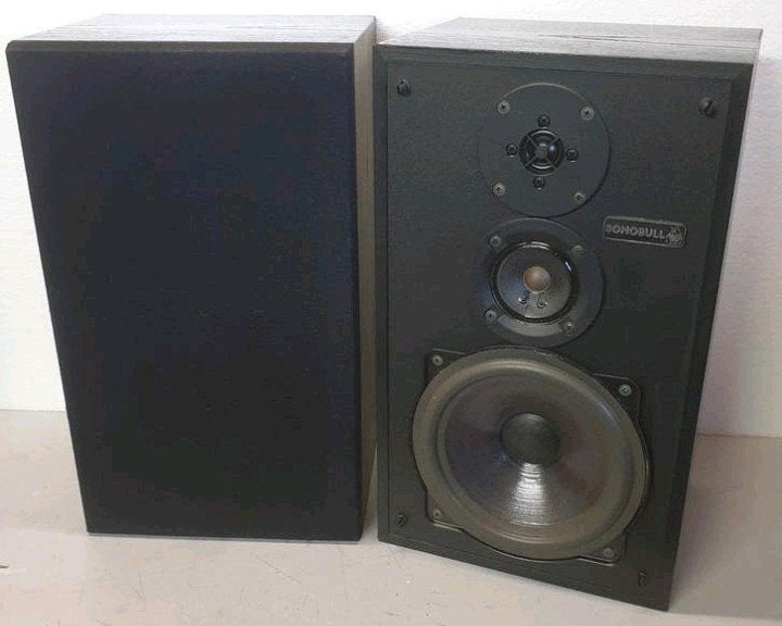 Magnat sonobull 21 luidsprekers 100 watt, Audio, Tv en Foto, Luidsprekers, Ophalen of Verzenden, 60 tot 120 watt, Front, Rear of Stereo speakers