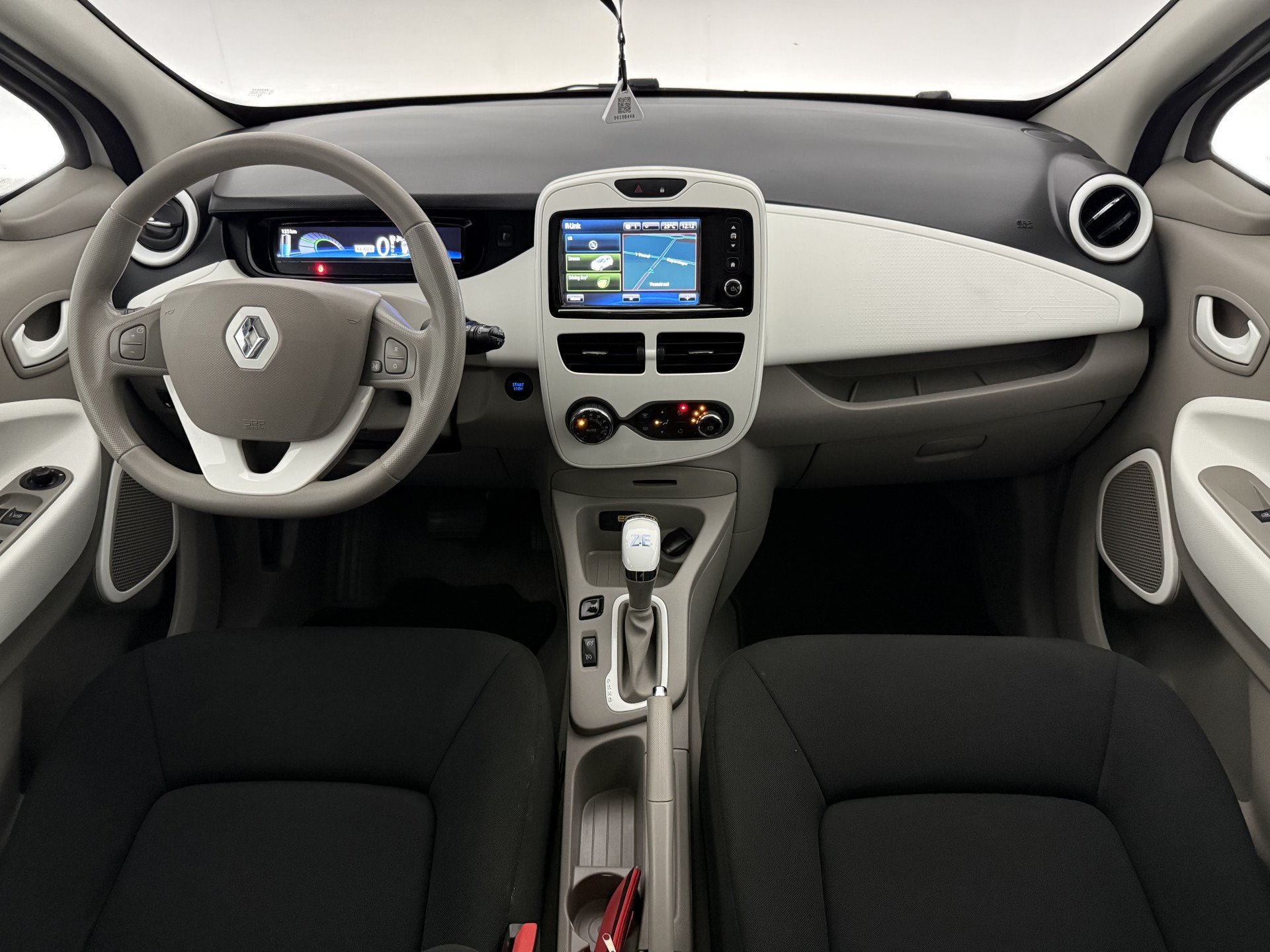 Renault ZOE Life 41 kWh | Koopaccu | SOH 89% | Virtual | Cru, Auto's, Stof, Gebruikt, Wit, Origineel Nederlands