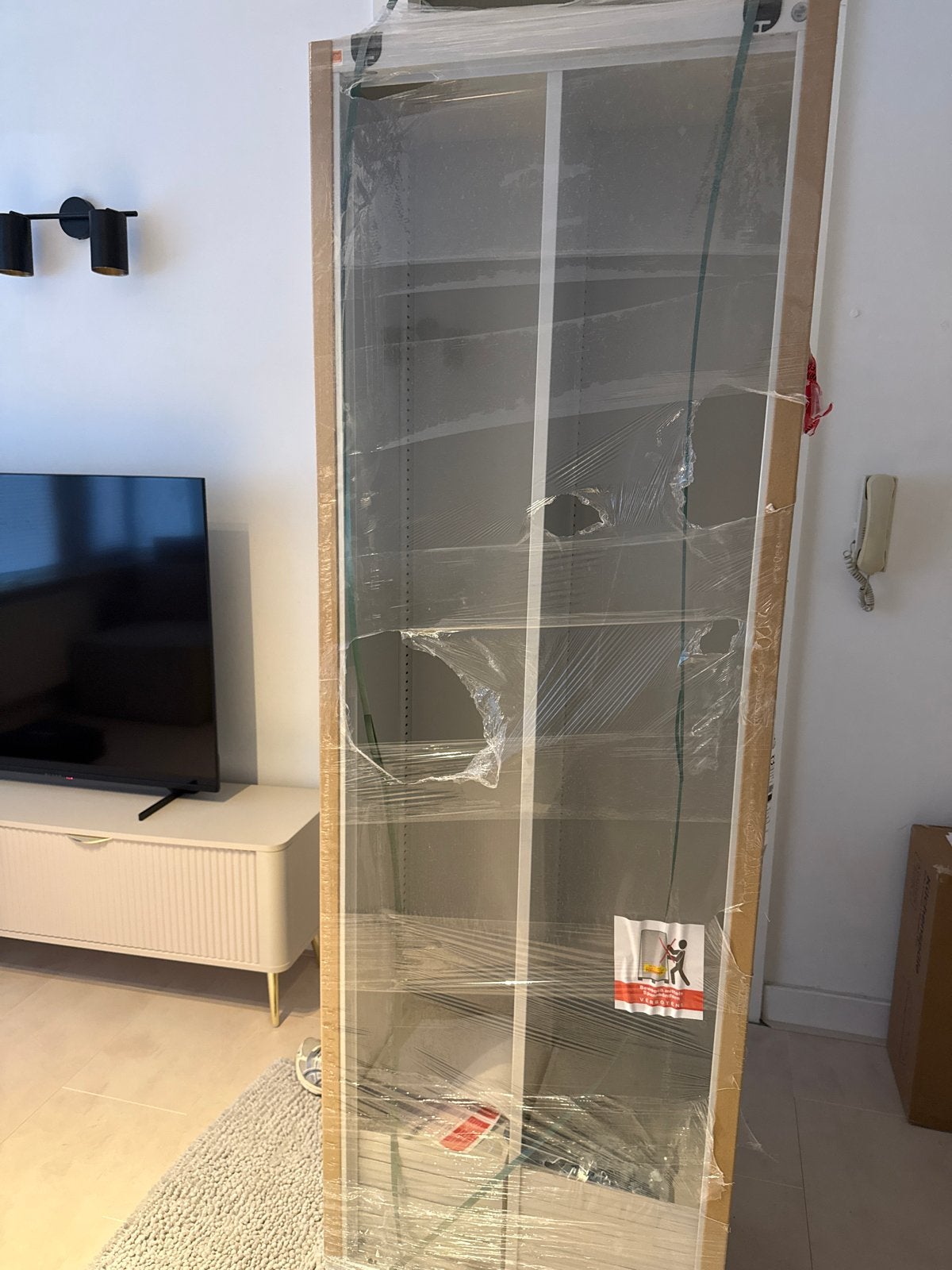 PAVOY Sorteerkast zonder deur, 26 vakken, lichtgrijs, Met plank(en), 200 cm of meer, Nieuw, Metaal