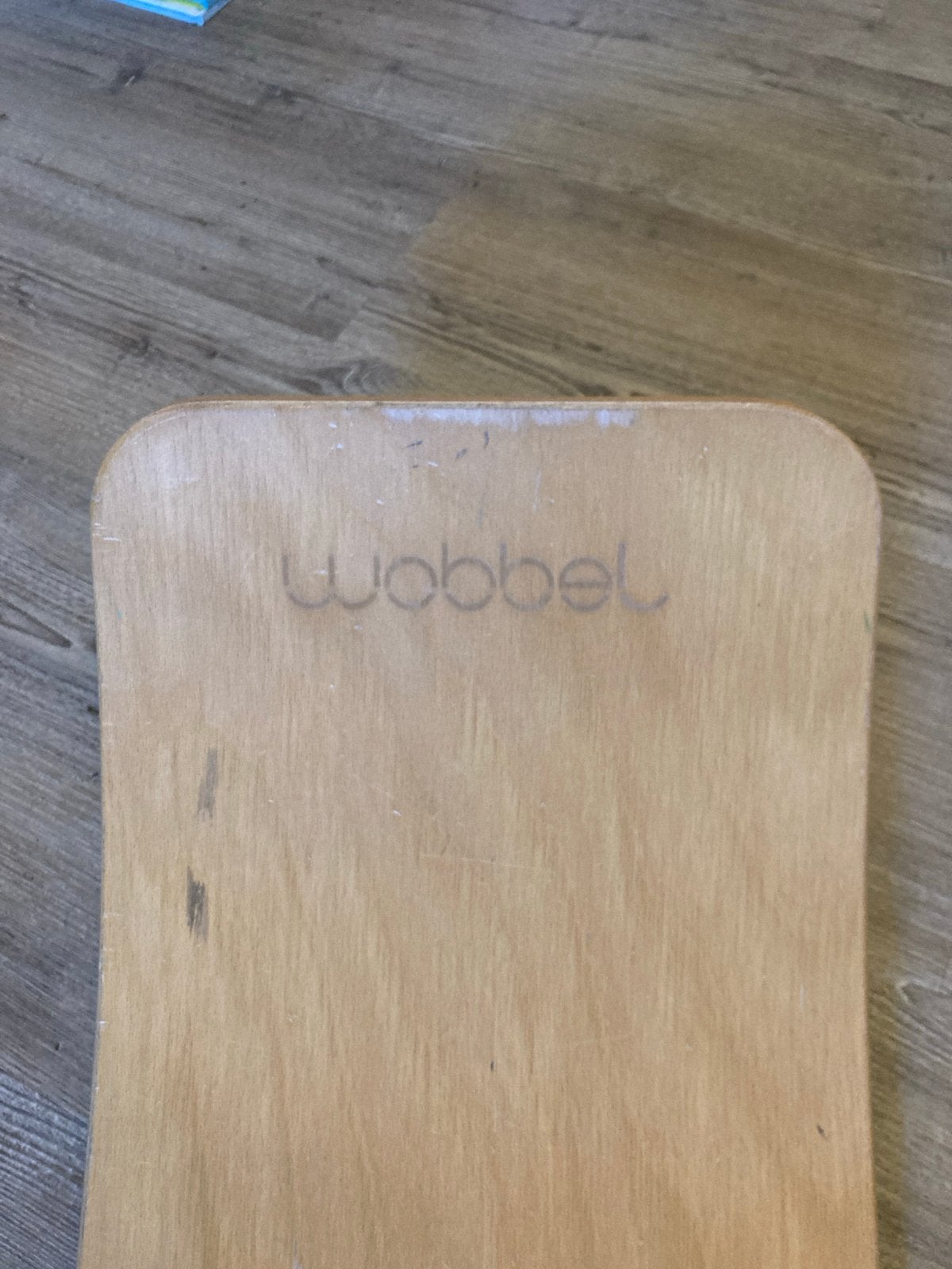 Foto 3 van Originele Wobbel Balance Board - Hout met kurk
