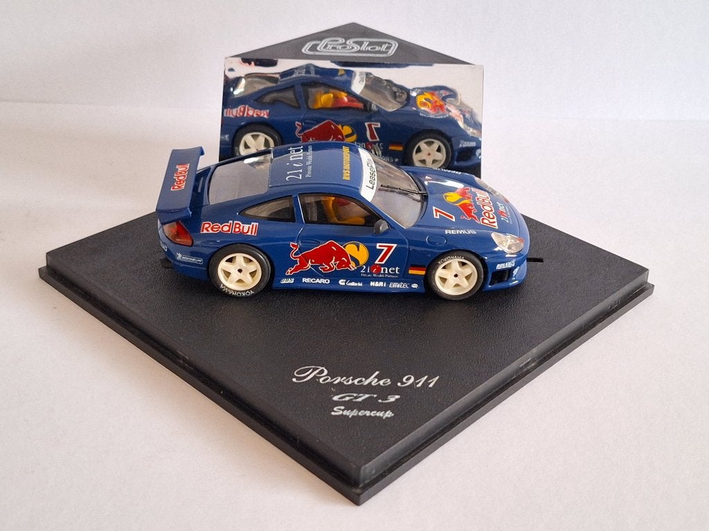 Proslot Porsche 911 GT3 Supercup RedBull - 24h Le Mans, Overige merken, Racebaan, Proslot, Proslot