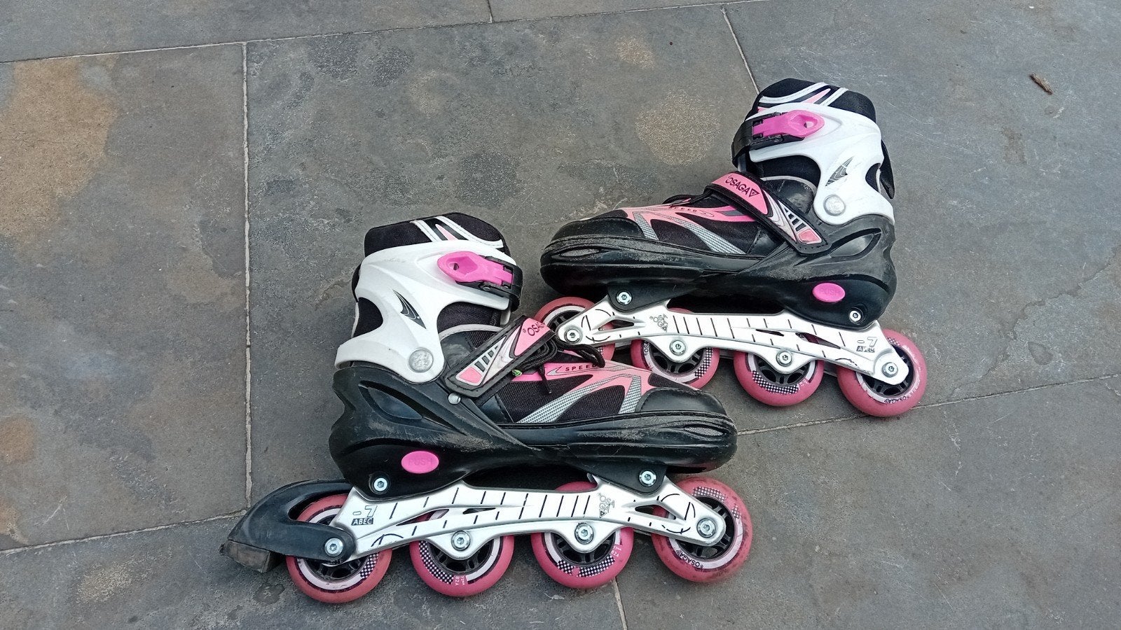 Verstelbare rolschaatsen OSA GA - Maat 39-42, Ophalen of Verzenden, Verstelbaar, Gebruikt, Kinderen