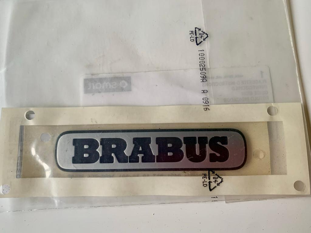 BRABUS logo’s origineel smart 451 817 10 20 - Nieuw, Auto diversen, Tuning en Styling, Ophalen of Verzenden