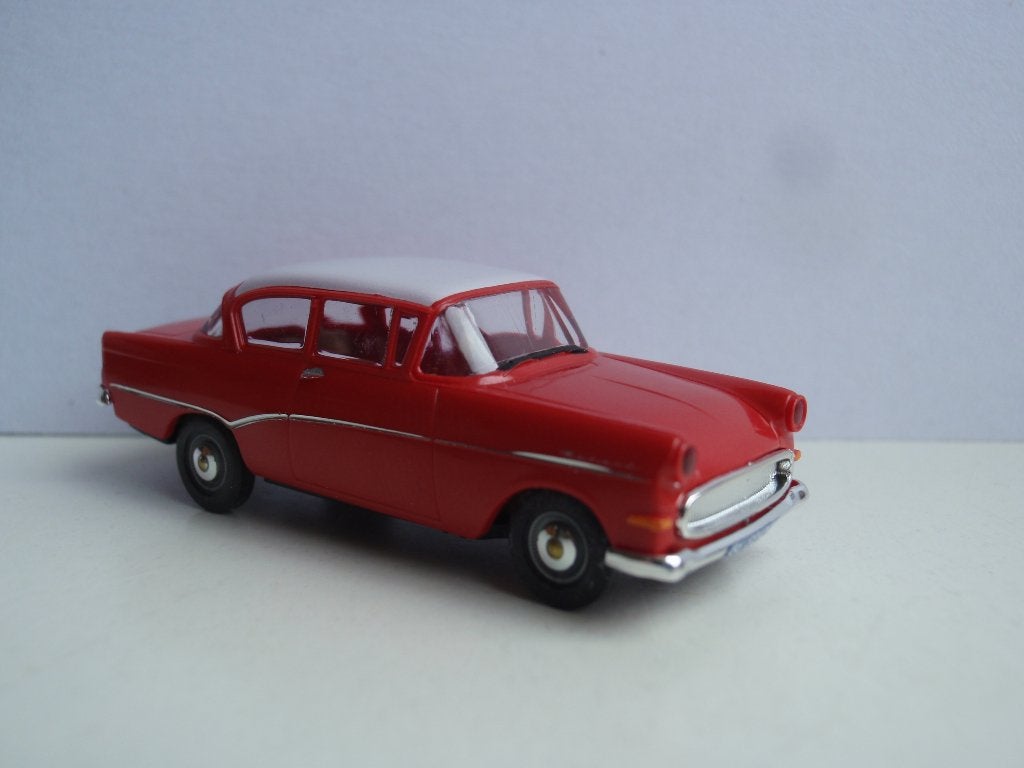 BREKINA Opel Record P1, Ophalen of Verzenden, Zo goed als nieuw, Auto, Brekina