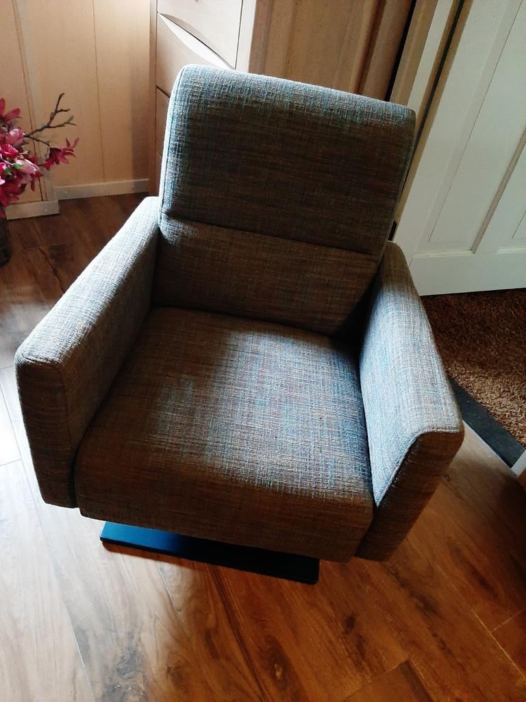Fauteuil, Ophalen of Verzenden, 75 tot 100 cm, Stof, 50 tot 75 cm