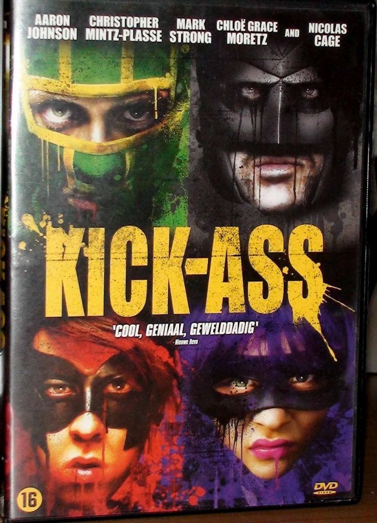 dvd kick ass, Vanaf 16 jaar, Ophalen of Verzenden, Zo goed als nieuw