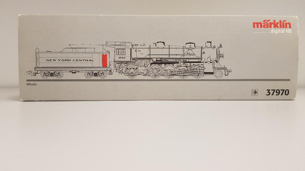 Märklin 37970 Stoomloc+tender Mikado New York Central NYC H6, Wisselstroom, Locomotief, Ophalen of Verzenden, Zo goed als nieuw