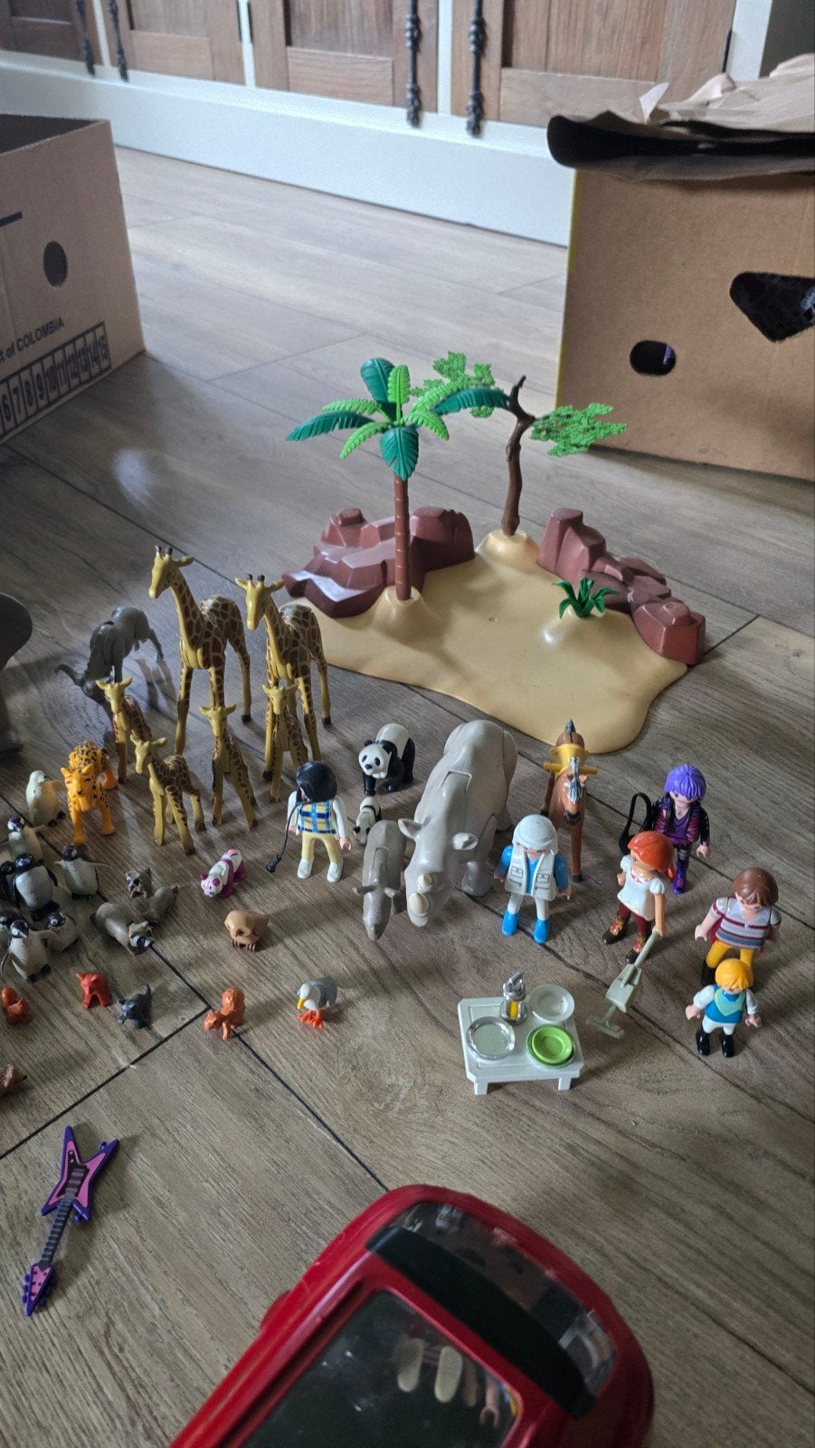 Playmobil collectie: auto, dieren en poppetjes, Kinderen en Baby's, Ophalen of Verzenden, Gebruikt, Los playmobil