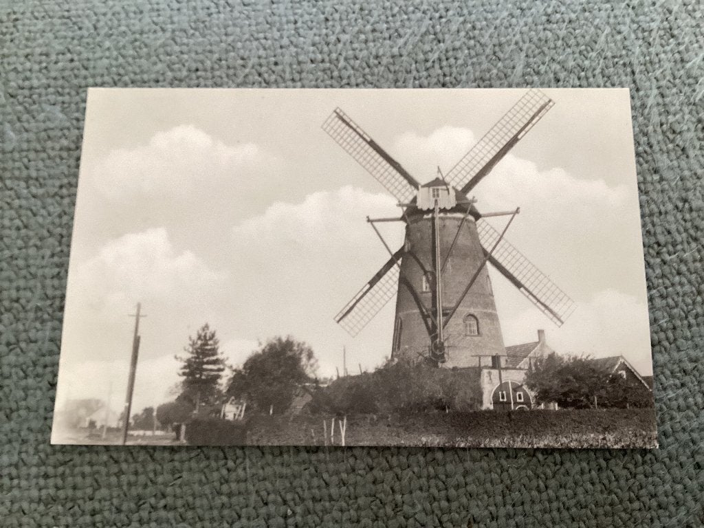 Cadzand. Oostburg.  Molen., Verzenden, 1960 tot 1980, Ongelopen, Zeeland